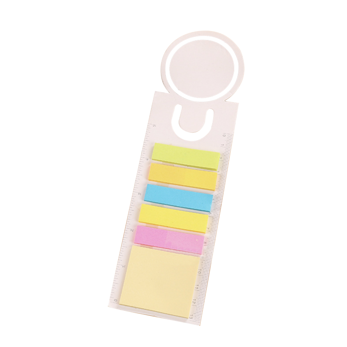Bookmark with Post it Pad and Ruler